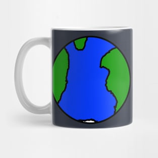 Earth Drawing Mug